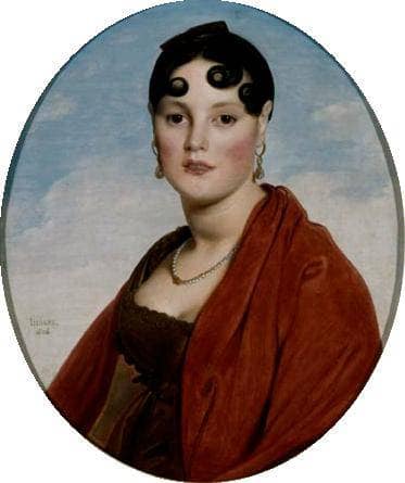 Portrait of Madame Aymon, La belle Zélie by Jean Auguste Dominique Ingres — Oil Painting Reproduction