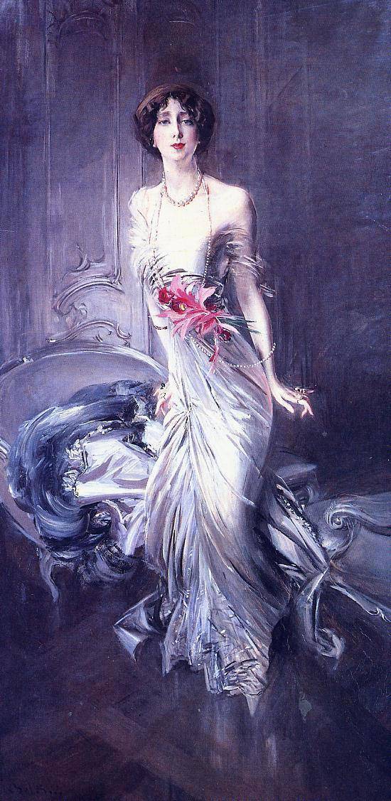 Portrait of Madame E. L. Doyen by Giovanni Boldini, Oil Painting Reproduction