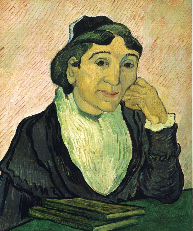Portrait of Madame Ginoux (L'Arlesienne) by Vincent van Gogh — Oil Painting Reproduction