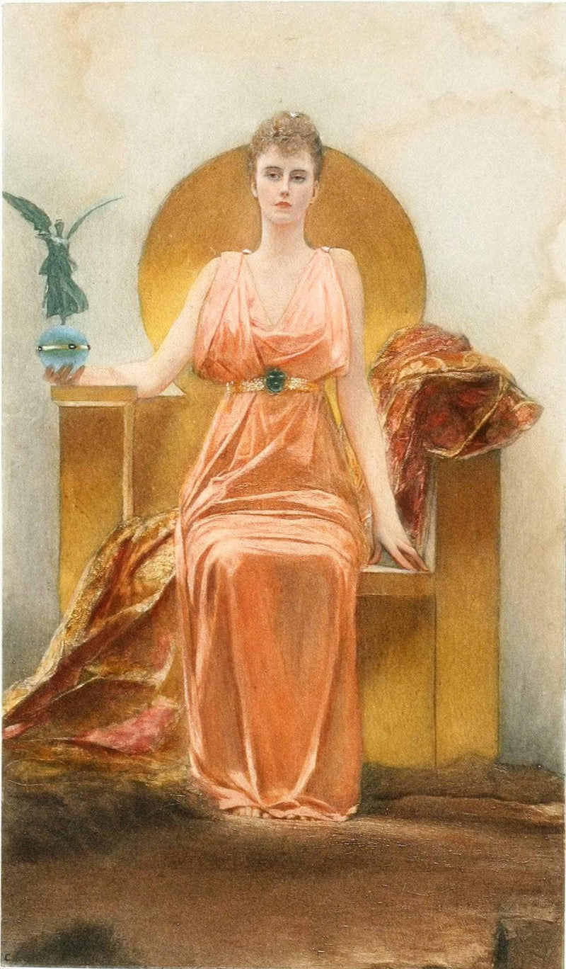 Portrait of Madame Hélène Vincent by Benjamin Constant — Oil Painting Reproduction