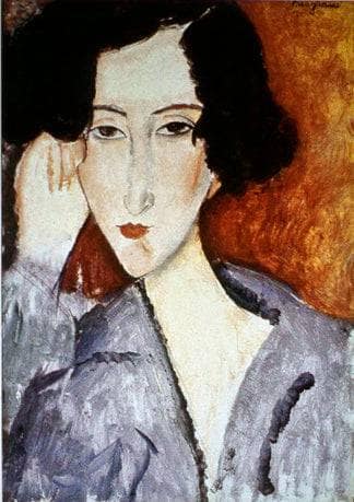 Portrait of Madame Rachele Osterlind by Amedeo Modigliani — Oil Painting Reproduction