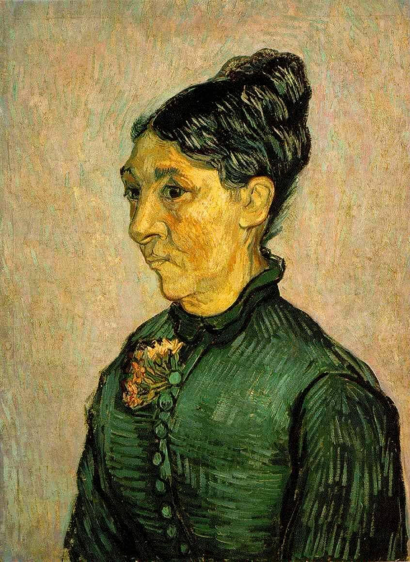 Portrait of Madame Trabuc by Vincent van Gogh — Oil Painting Reproduction