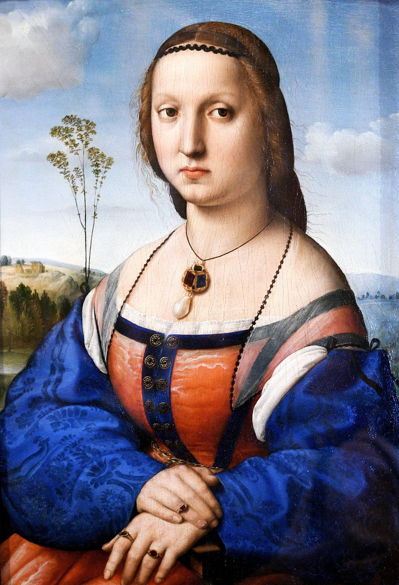 Portrait of Maddalena Doni by Raphael — Oil Painting Reproduction