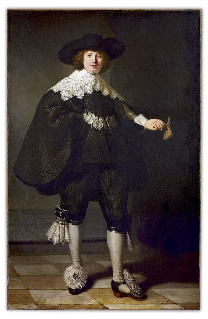Portrait Of Maerten Soolmans by Rembrandt — Oil Painting Reproduction