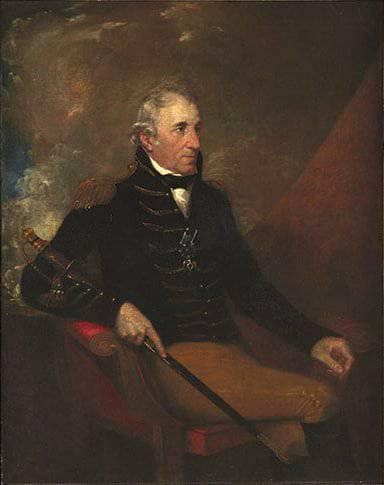 Portrait of Major General Thomas Pinckneyouth in modern living room