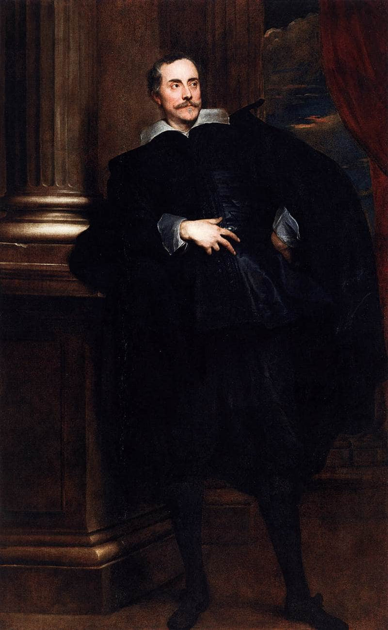 Portrait of Marcello Durazzo by Anthony van Dyck — Oil Painting Reproduction