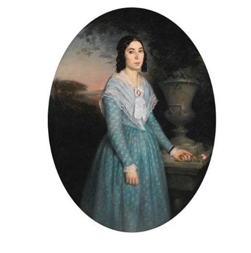 Portrait of Marie-Célina Brieu by William-Adolphe Bouguereau — Oil Painting Reproduction