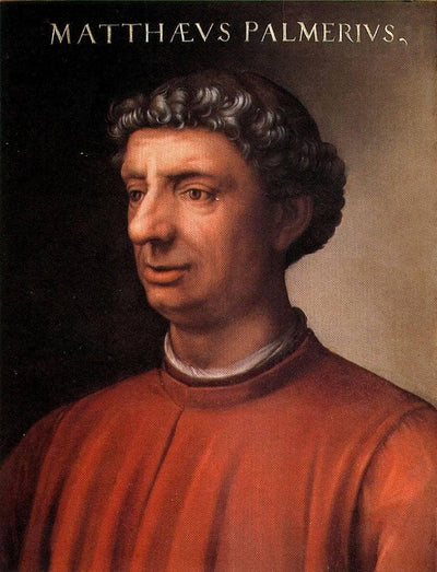 Portrait of Matteo Palmieri in entryway