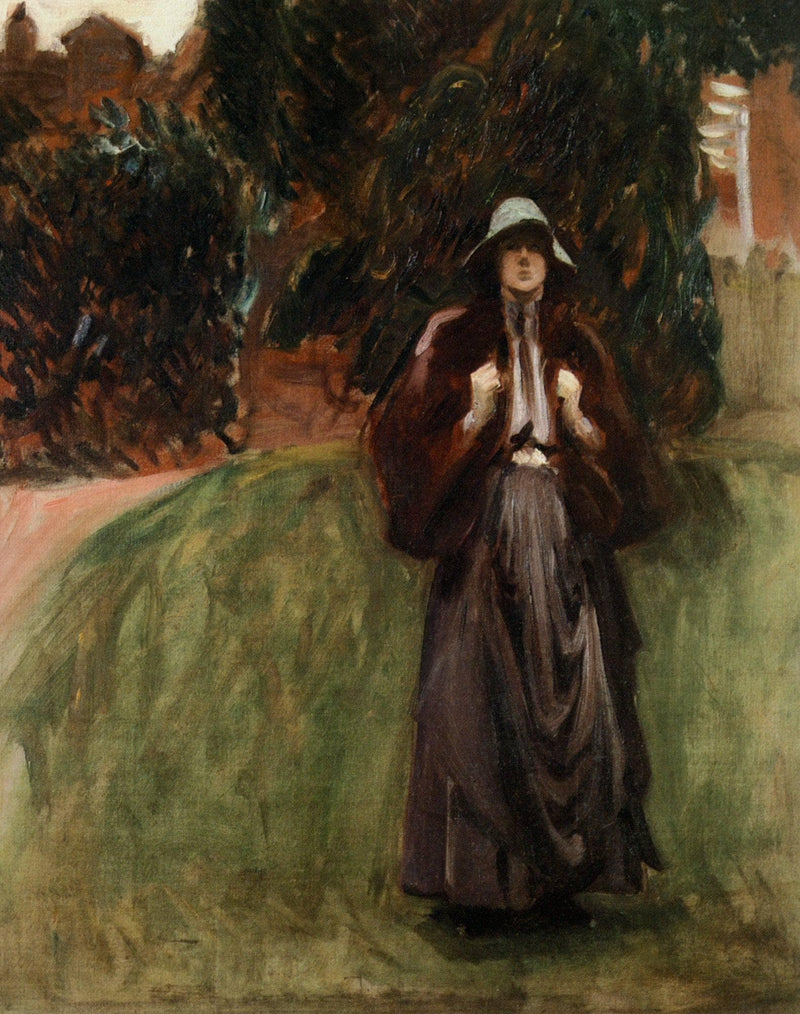 Portrait of Miss Clementine Anstruther-Thomson by John Singer Sargent — Oil Painting Reproduction