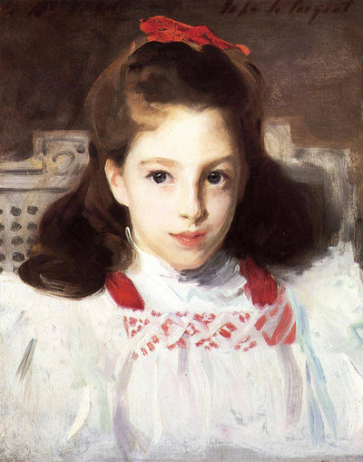 Portrait of Miss Dorothy Vickers in study