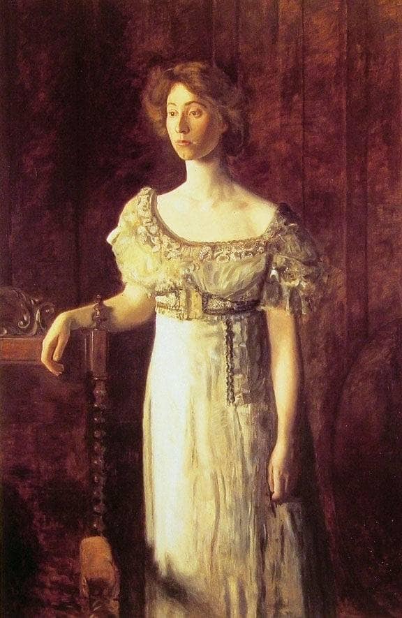 Portrait of Miss Helen Parker by Thomas Eakins — Oil Painting Reproduction