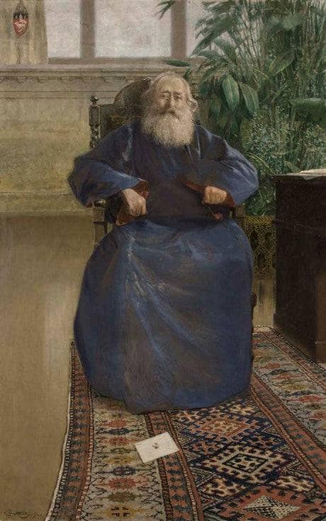 Portrait of Mkrtich Khrimyan by Vardges Sureniants — Oil Painting Reproduction