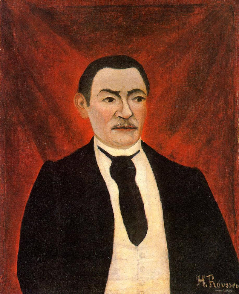 Portrait of Monsieur S by Henri Rousseau — Oil Painting Reproduction