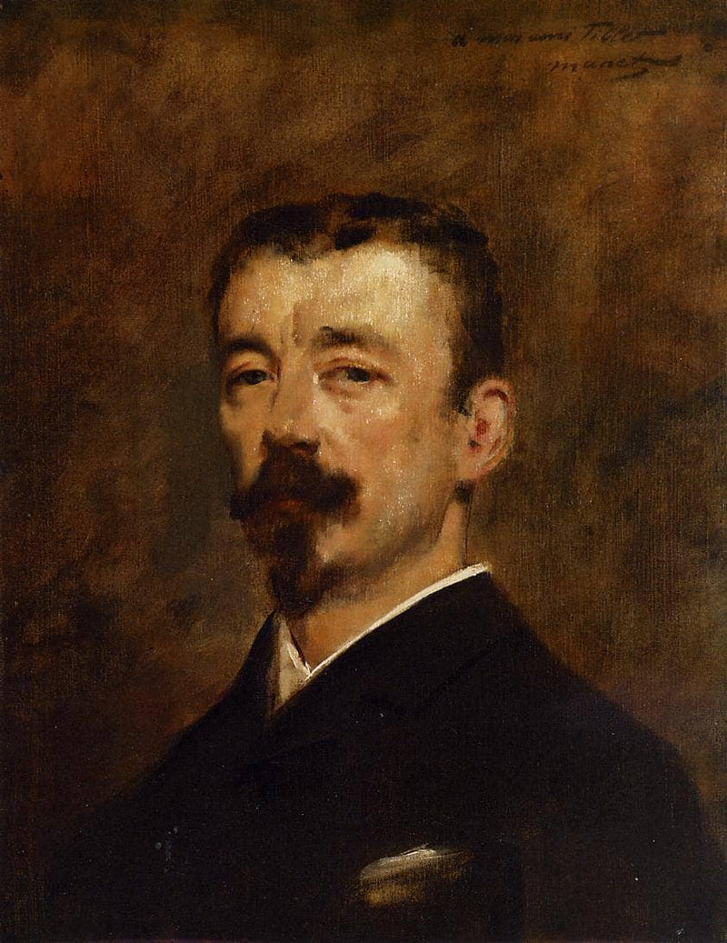 Portrait of Monsieur Tillet by Edouard Manet — Oil Painting Reproduction