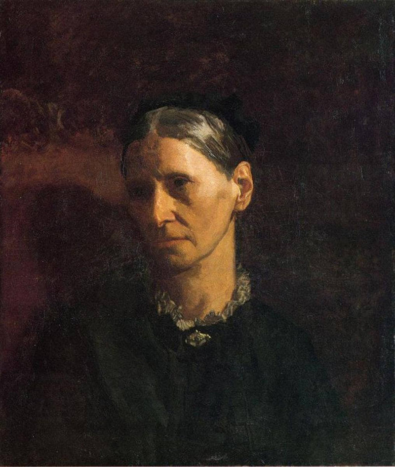 Portrait of Mrs. James W. Crowell by Thomas Eakins — Oil Painting Reproduction