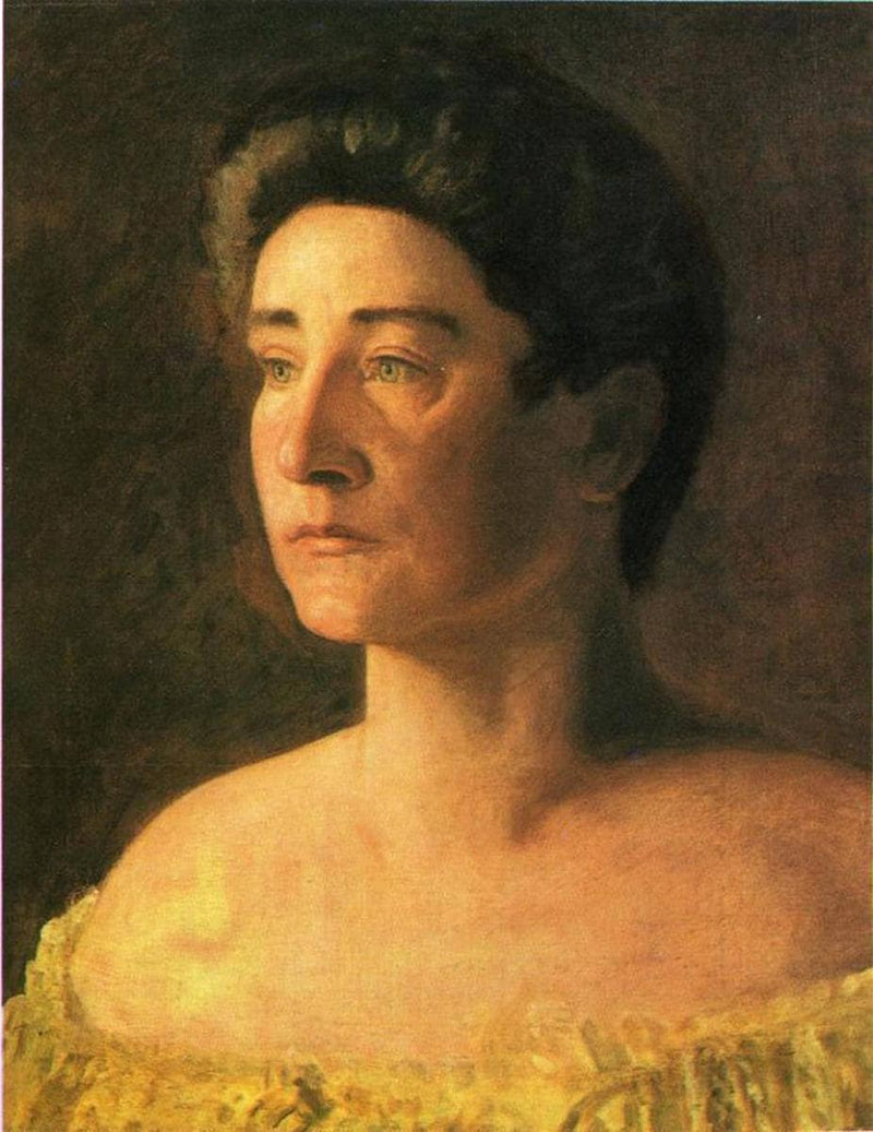 Portrait of Mrs. Leigo by Thomas Eakins — Oil Painting Reproduction