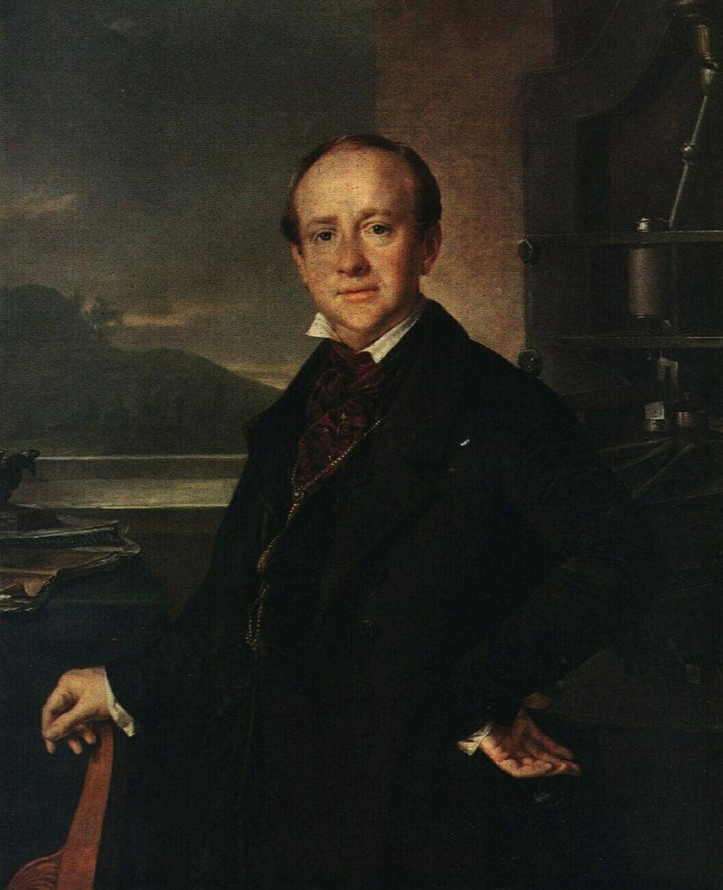 Portrait of N. A. Selivanovsky by Vasily Tropinin — Oil Painting Reproduction