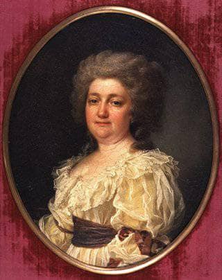Portrait of N. Y. Levitsky (wife of the artist) by Dmitry Levitzky — Oil Painting Reproduction