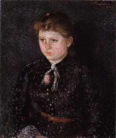 Portrait of Nini in bedroom