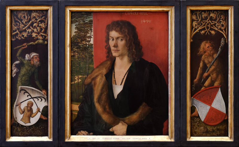 Portrait of Oswolt Krel by Albrecht Durer — Oil Painting Reproduction