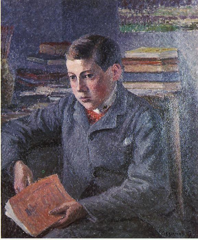 Portrait of Paulemile in apartment