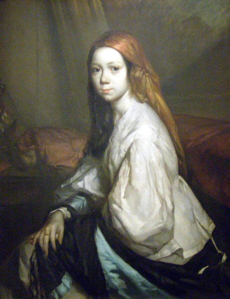 Portrait of Pauline Ono by Jean-Francois Millet — Oil Painting Reproduction