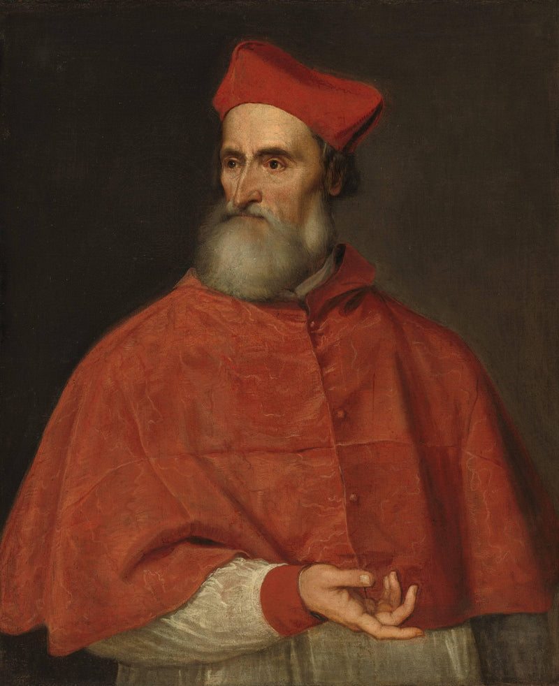 Portrait of Pietro Bembo by Titian, Oil Painting Reproduction