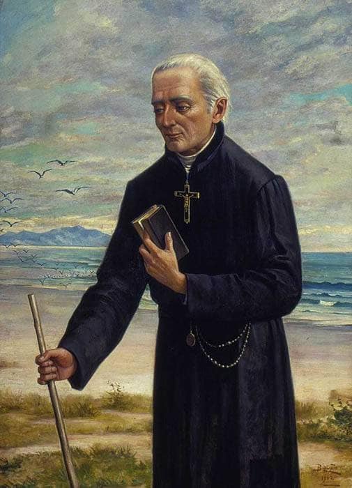 Portrait of Priest José de Anchieta by Benedito Calixto — Oil Painting Reproduction