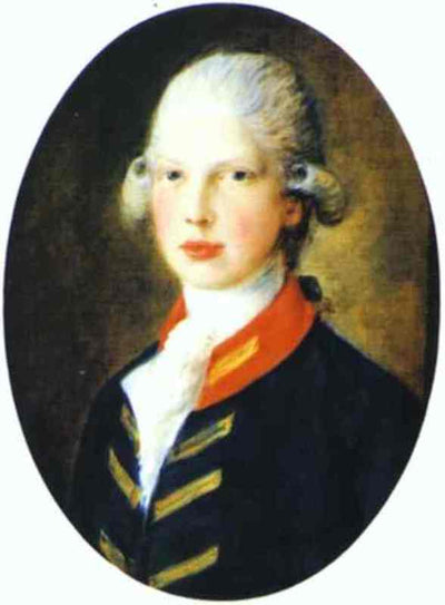 Portrait of Prince Edward, Later Duke of Kent in kitchen