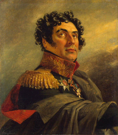 Portrait of Pyotr I. Ivelich in home office