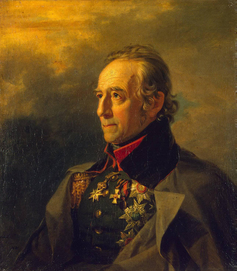 Portrait of Pyotr K. Suchtelen by George Dawe — Oil Painting Reproduction
