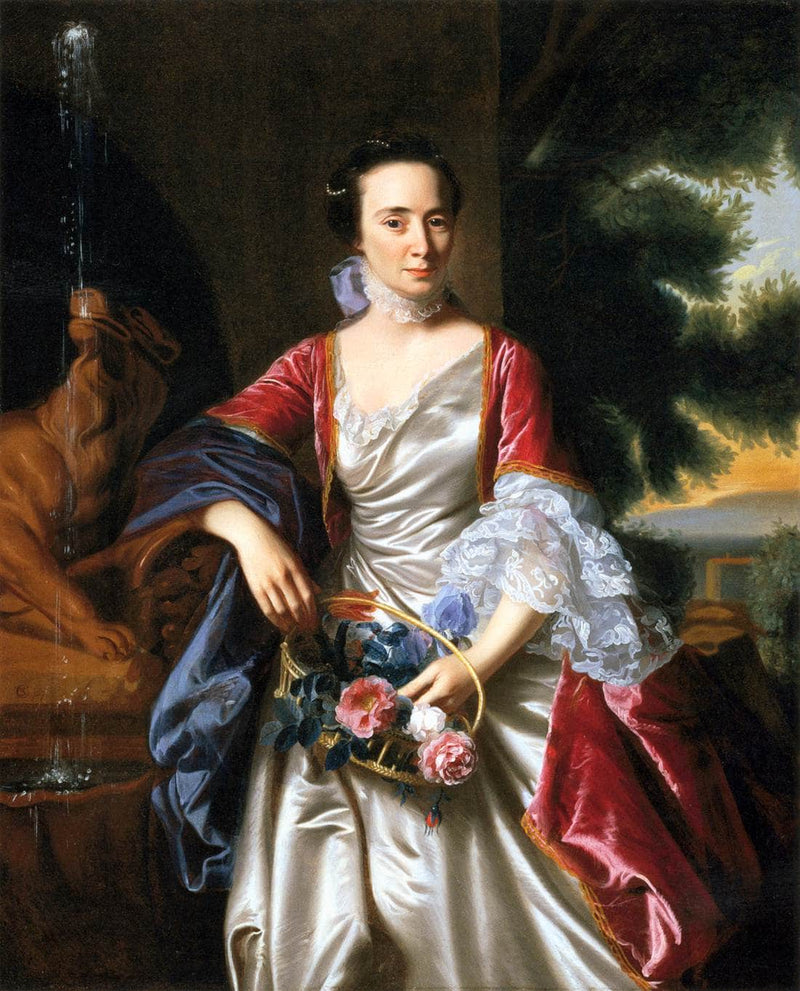Portrait of Rebecca Boylston by John Singleton Copley — Oil Painting Reproduction