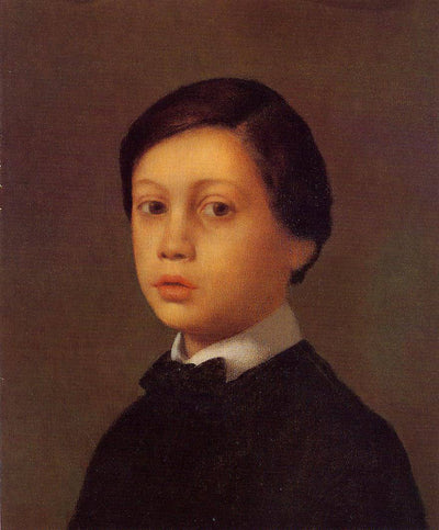 Portrait of Rene De Gas in kitchen