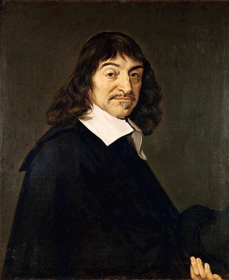 Portrait of Rene Descartes by Frans Hals — Oil Painting Reproduction