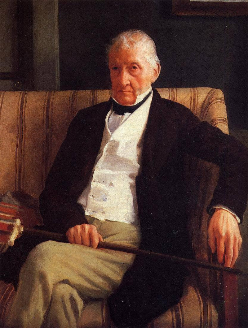 Portrait of Rene-Hillaire De Gas by Edgar Degas — Oil Painting Reproduction