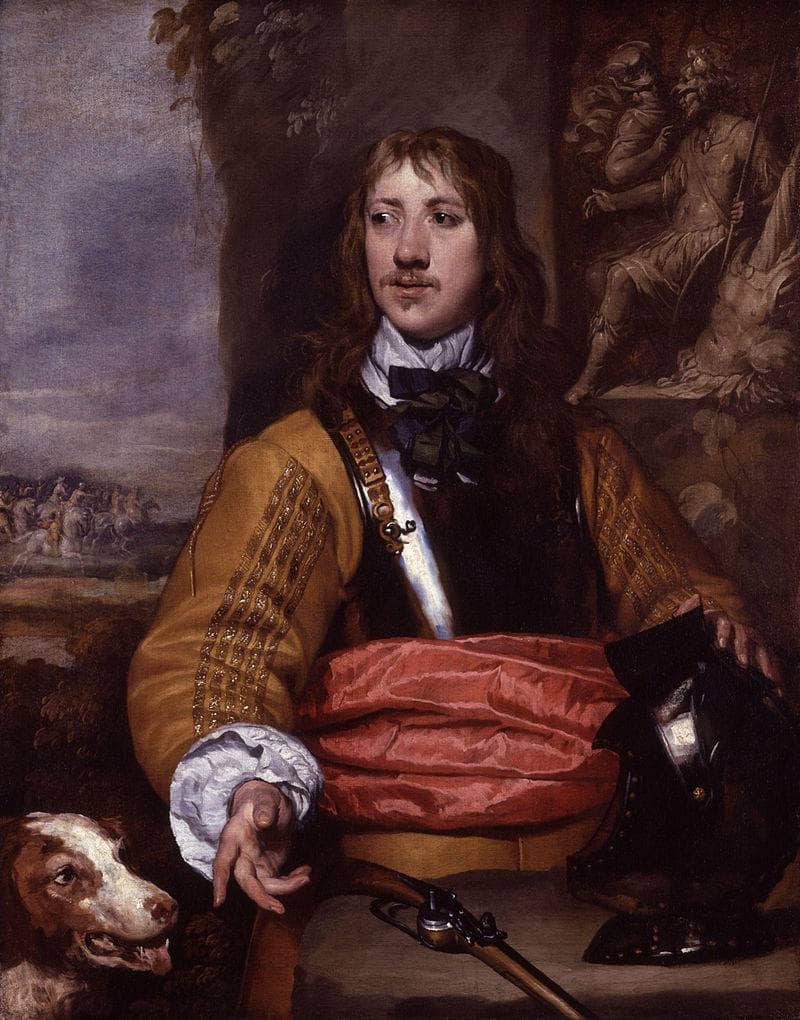 Portrait of Richard Neville by William Dobson — Oil Painting Reproduction