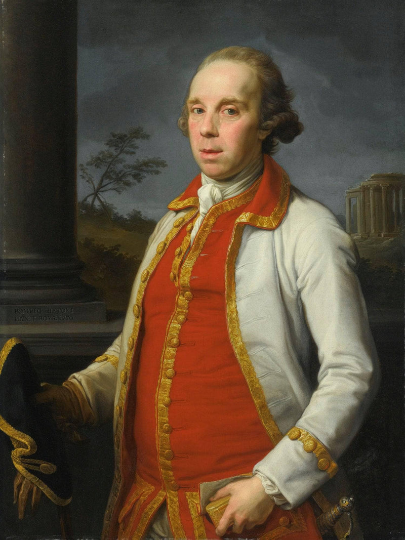 Portrait of Robert Udny by Pompeo Batoni — Oil Painting Reproduction
