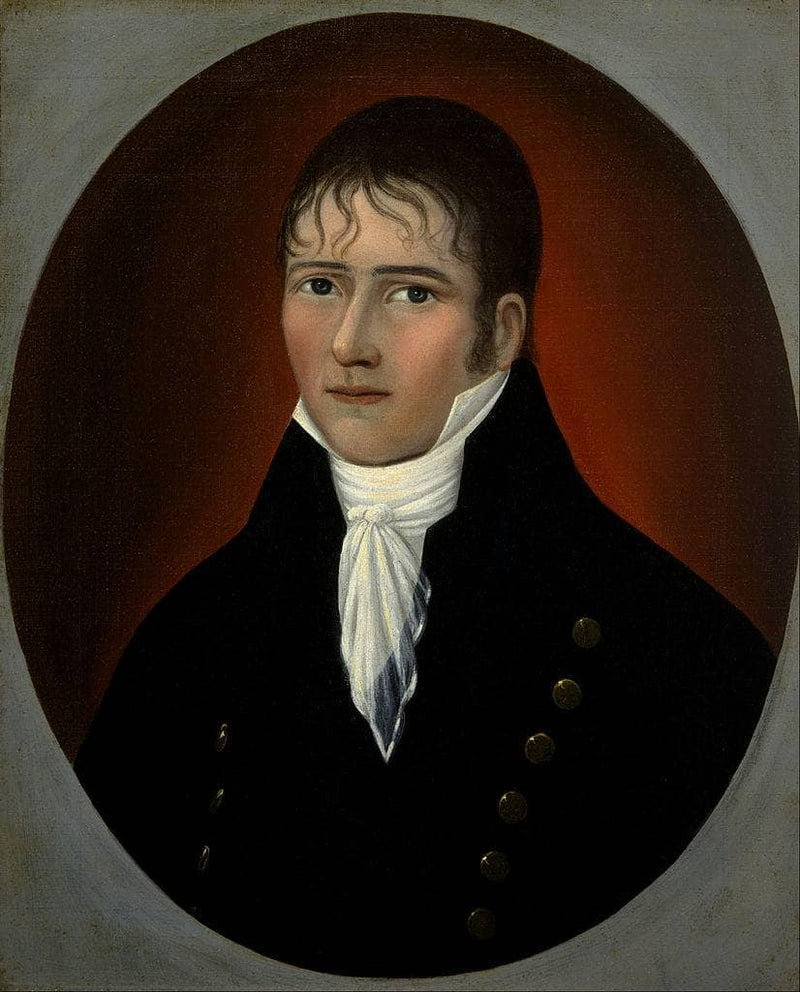 Portrait of Sea Captain John Murphy by Joshua Johnson — Oil Painting Reproduction