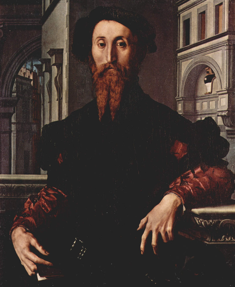 Portrait of Signor Panciatichi Bartolomeo by Agnolo Bronzino — Oil Painting Reproduction