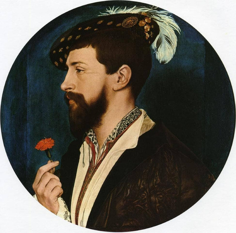 Portrait of Simon George of Quocote by Hans Holbein the Younger — Oil Painting Reproduction
