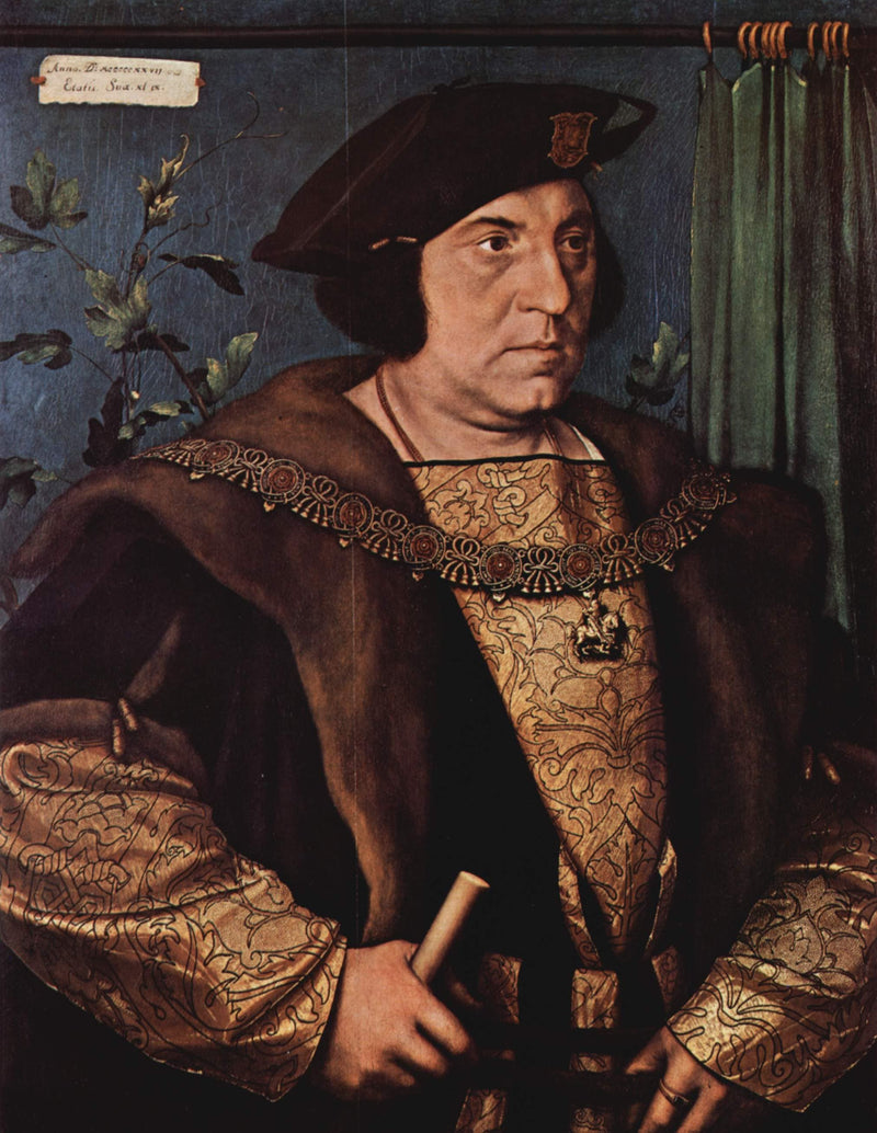 Portrait of Sir Henry Guildford by Hans Holbein the Younger — Oil Painting Reproduction