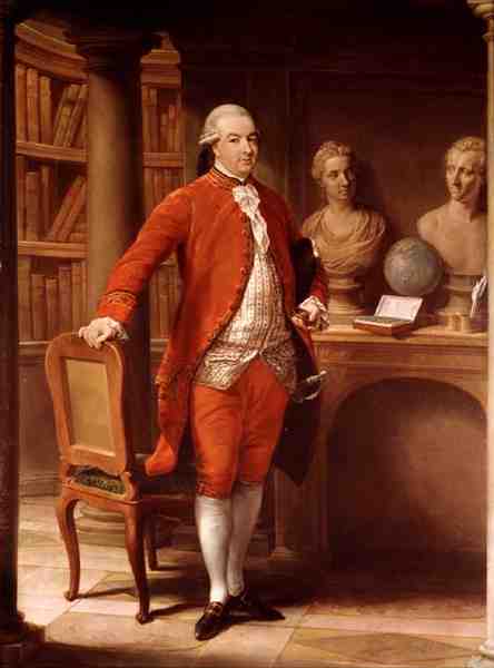 Portrait of Sir Thomas Gascoigne, 8th Baronet by Pompeo Batoni — Oil Painting Reproduction