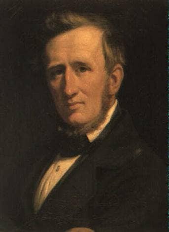 Portrait of State Councilor Edvard Collin by Wilhelm Marstrand — Oil Painting Reproduction