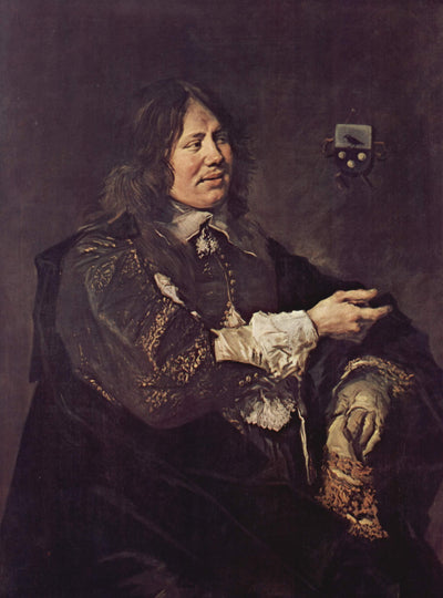 Portrait of Stephanus Geeraerdts, Alderman of Haarlem in home office
