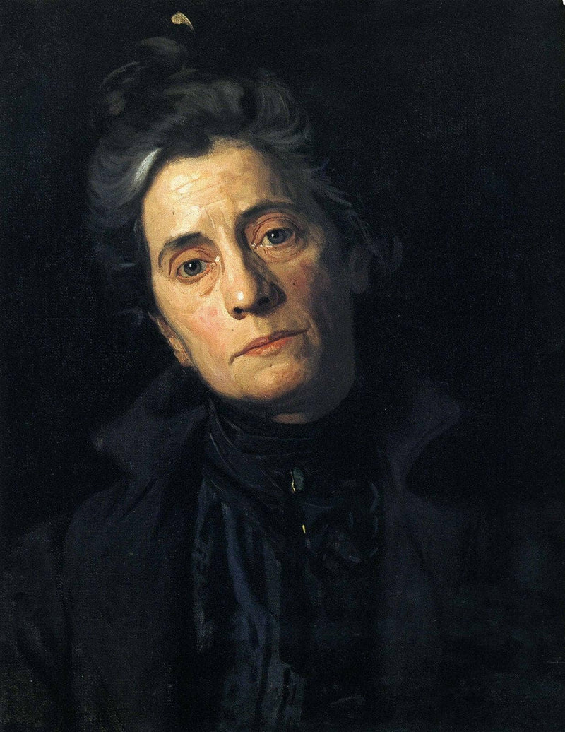 Portrait of Susan MacDowell Eakins by Thomas Eakins — Oil Painting Reproduction
