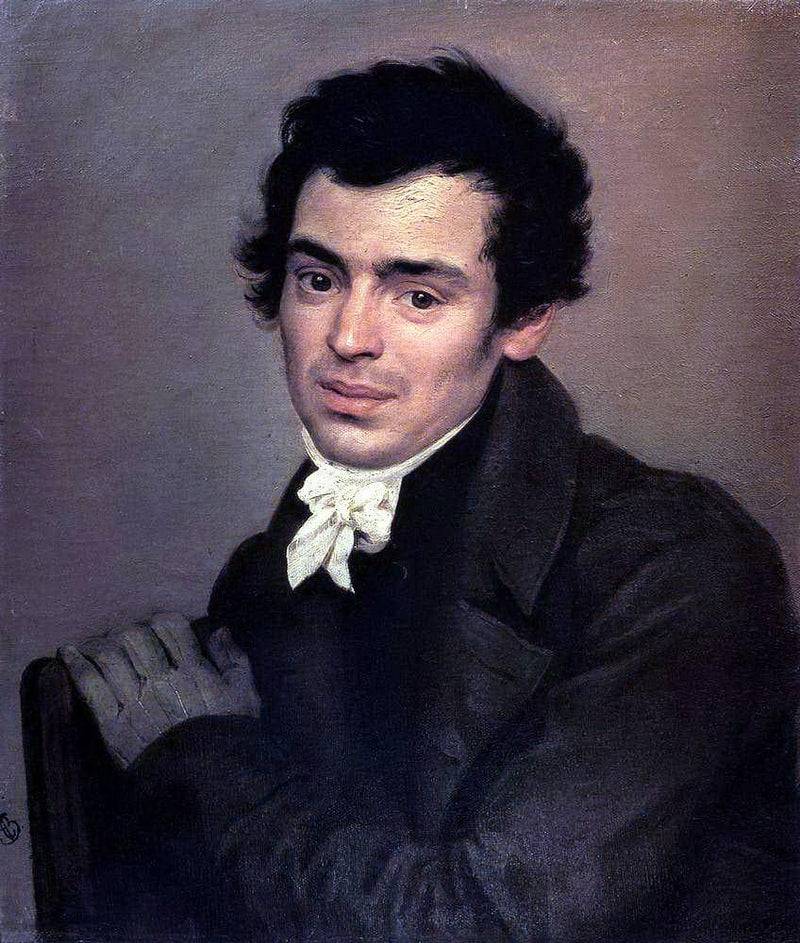 Portrait of the Architect K. A. Ton by Karl Bryullov — Oil Painting Reproduction