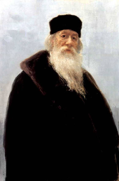 Portrait of the Art Critic Vladimir Stasov in study