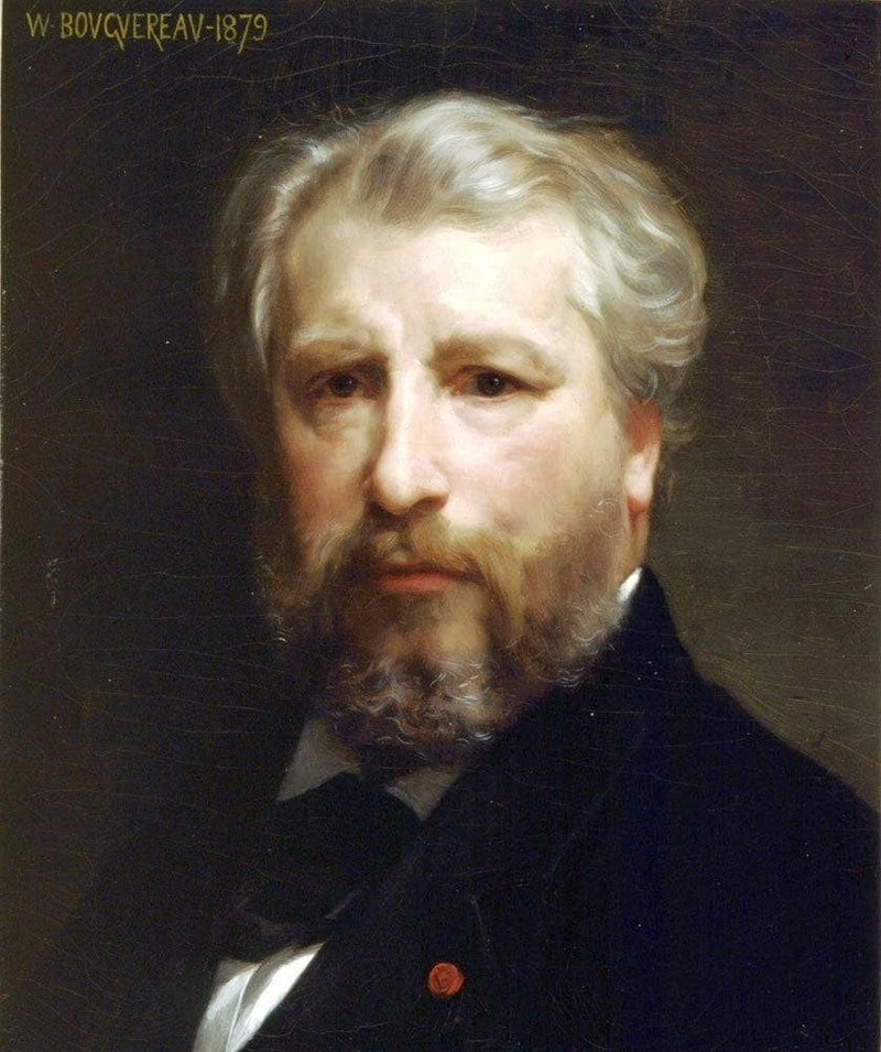 Portrait of the Artist by William-Adolphe Bouguereau — Oil Painting Reproduction
