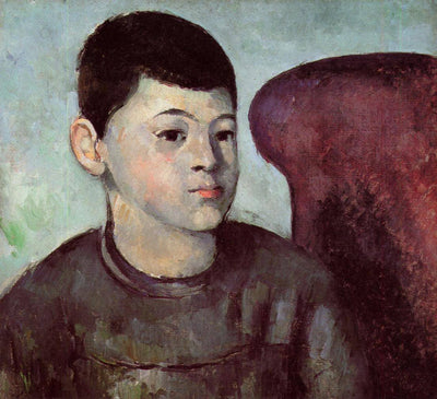 Portrait of the Artist's Son in modern living room