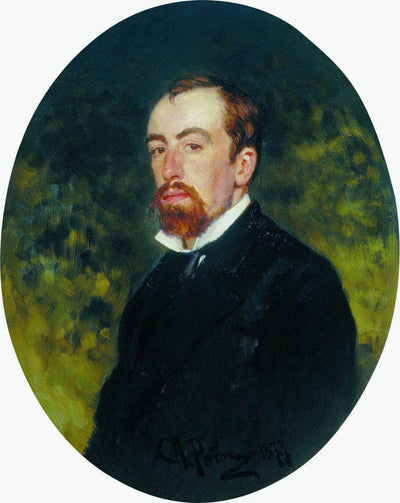 Portrait of the Artist Vasily Polenov in hallway